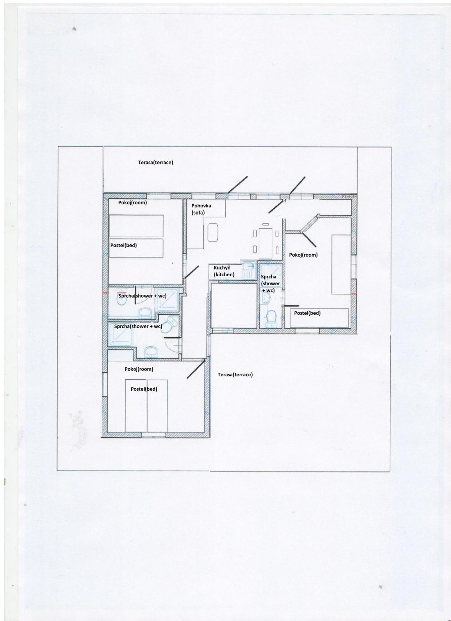 Family Bungalows & Camp Vrchlabí Habitación foto